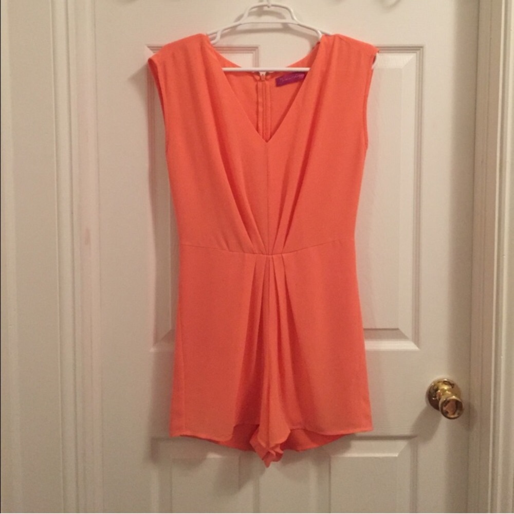 Coral romper
